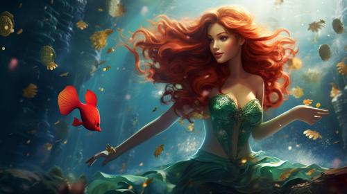 Atlantis Little mermaid fantasy