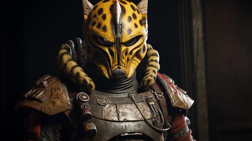 Bossk in mandalorian armour