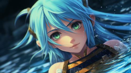 Aqua from Konosuba