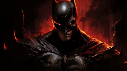 Batman as a demon