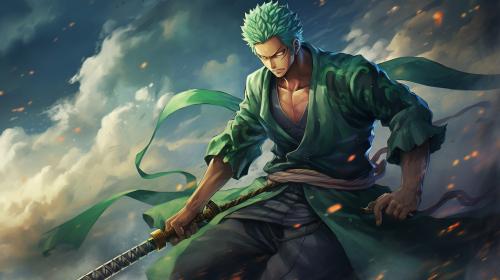 One piece zoro wano