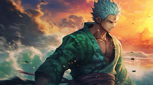 One piece zoro wano