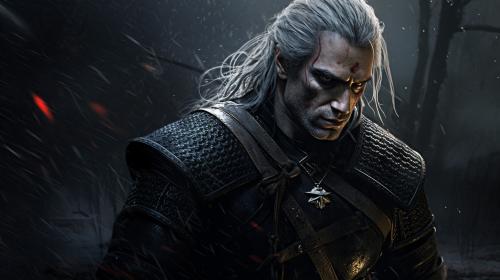 Geralt of Rívia with your sword