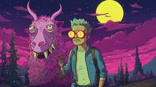 Bojack Horseman with Rick Sanchez