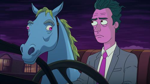 Bojack Horseman with Rick Sanchez