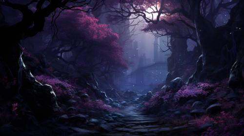 Purple Forest