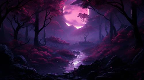 Purple Forest