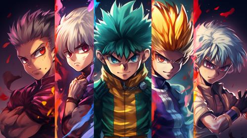 Hunterxhunter anime fight