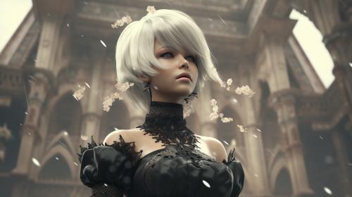 Nier Automata 2B A2