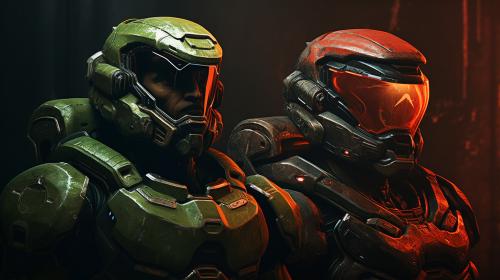 Isaac Clark and doom slayer