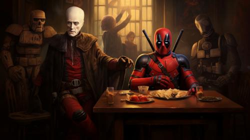 Doctor who meets deadpool