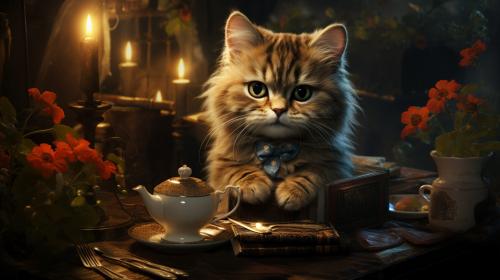 Cat of Alice in worderland