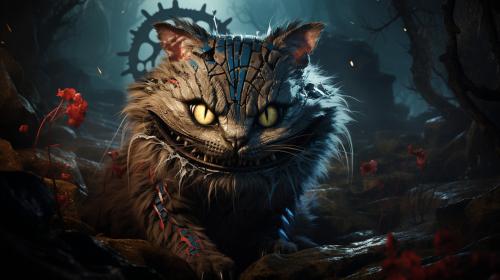 Cat of Alice in worderland