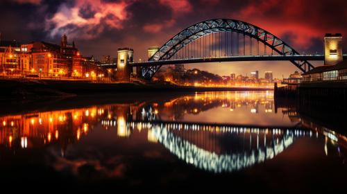 River tyne Newcastle north east England UK