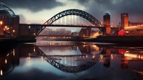 River tyne Newcastle north east England UK