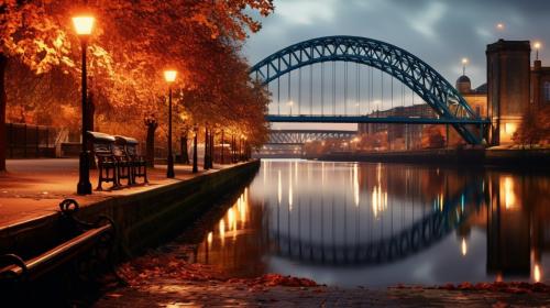 River tyne Newcastle north east England UKNiall horan