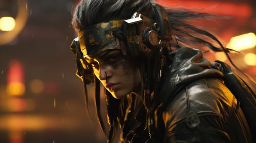 Soldier of Cyberpunk 2077