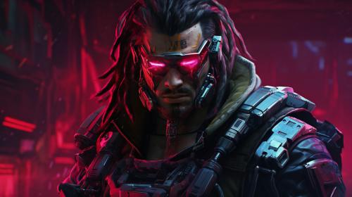 Soldier of Cyberpunk 2077