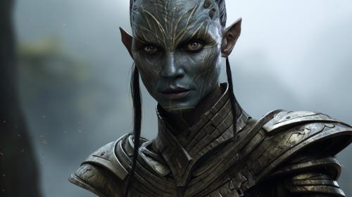 warrior elf of morrowind