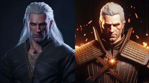 The Witcher video game and Dr strange Marvel