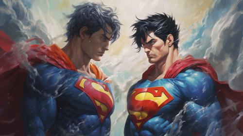 Superman and Goku