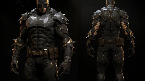 Metal gear video game and batman