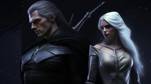 The Witcher and batman