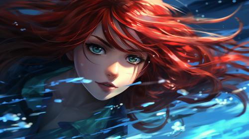 Rias gremory swimming