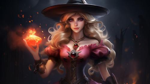 Princess Peach witch