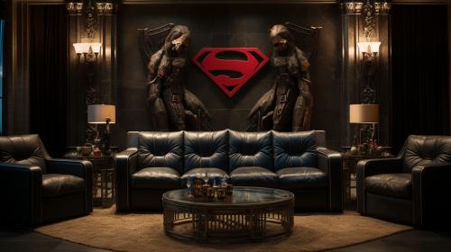 Batman and Superman couch co op