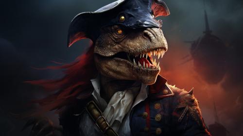 Pirate T rex