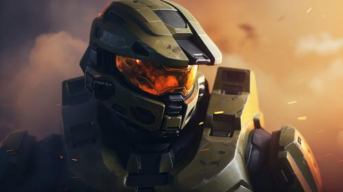 Master chief in halo infinity