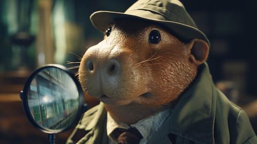 Capybara as a detective