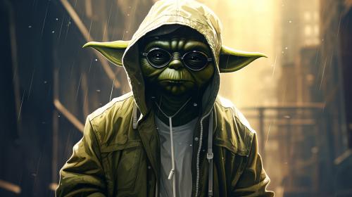 yoda in the hood