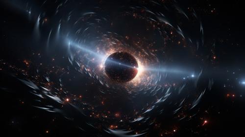 Clear realistic blackhole absorbing stars