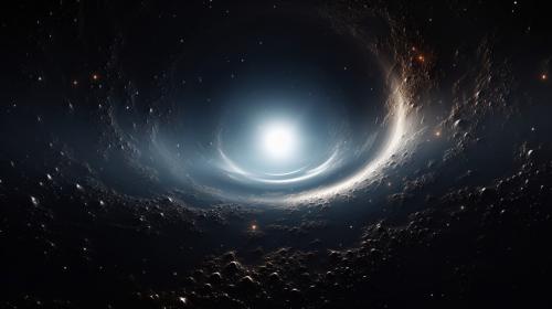 Clear realistic blackhole absorbing stars