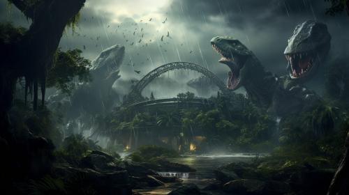 Jurrasic park with xenomorphs