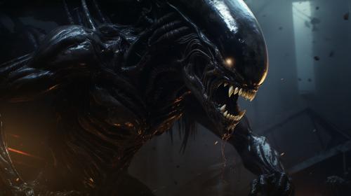 alien xenomorph wants to fight your dark nature