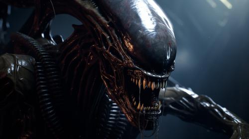 alien xenomorph wants to fight your dark nature