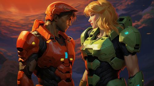 Samus and master chief