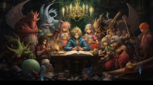 Final Fantasy an dragonquest