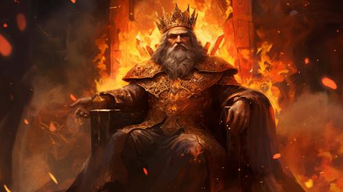 King of fire and brimstone