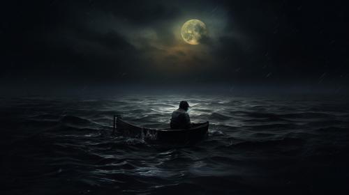 I don't feel like tears, I don't feel like words, I just want to escape the sea of ​​darkness