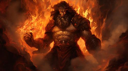 fire and brimstone Demi god