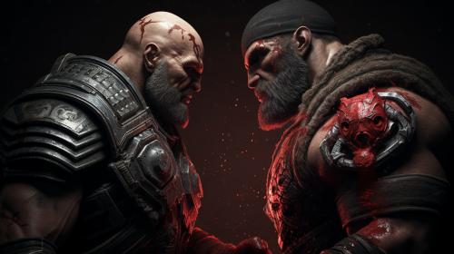 Marcus Fenix from Gears of War Franchise Vs Kratos from God of War Franchise