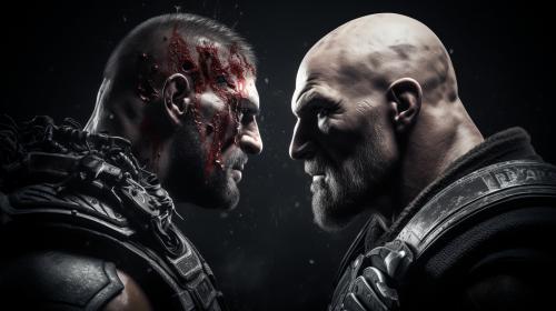 Marcus Fenix from Gears of War Franchise Vs Kratos from God of War Franchise