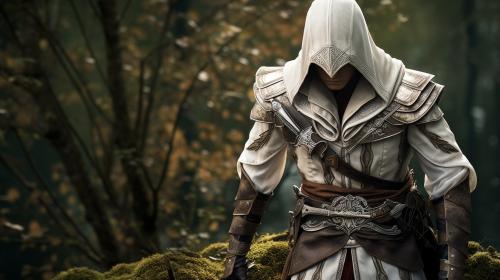 Assassin's creed altair with hidden blade