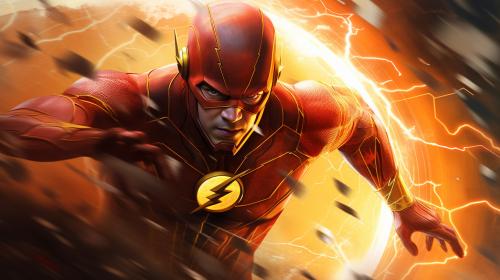 The flash runnin through time