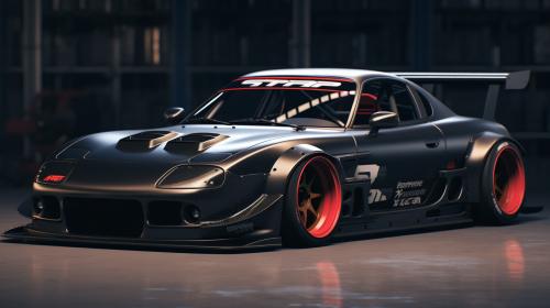 Hans mazda rx7 from toyko drift