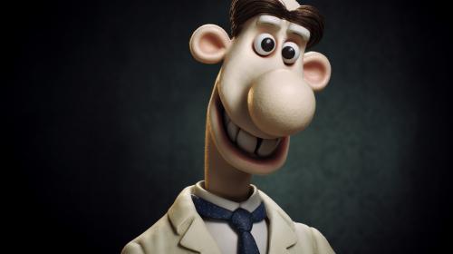 Wallace from Wallace and Gromit